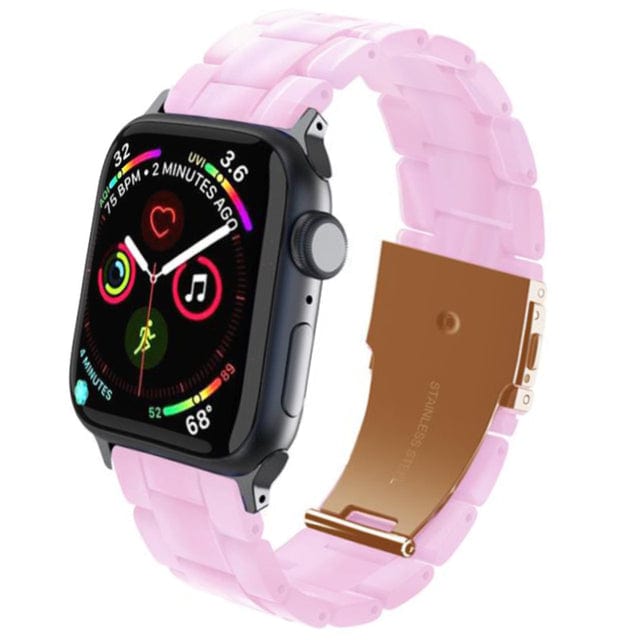 Marbled Resin Watch Band Pink / 38mm, 40mm & 41mm DP180711S22