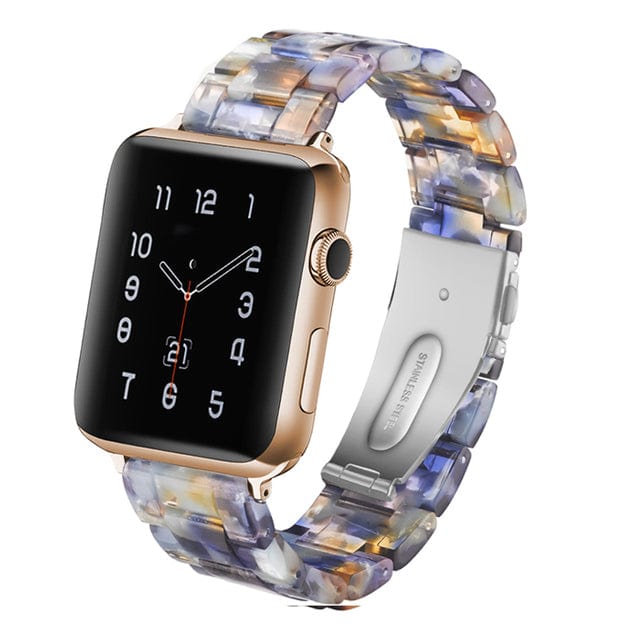 Marbled Resin Watch Band Multicolor Marble / 38mm, 40mm & 41mm DP180711S10