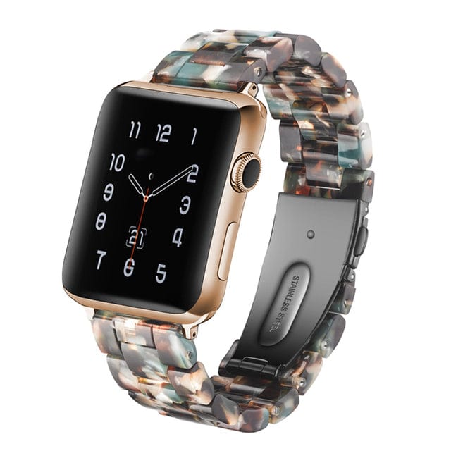 Marbled Resin Watch Band Colorful Marble / 38mm, 40mm & 41mm DP180711S08