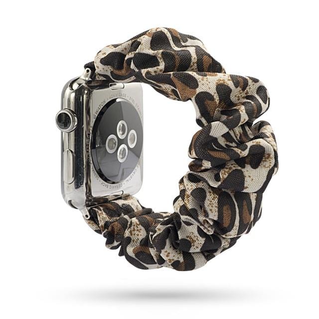 Scrunchie Watch Band Animal Print / 38mm, 40mm & 41mm DP191033S10