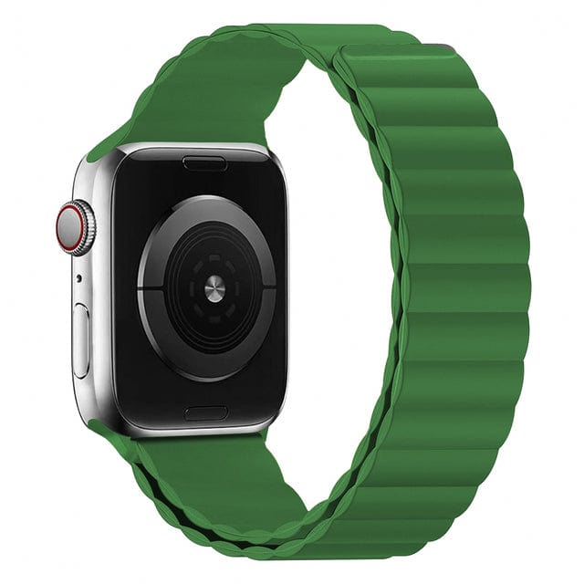 Magnetic Loop Sports Watch Band Green / 38mm, 40mm & 41mm DP2205181S12