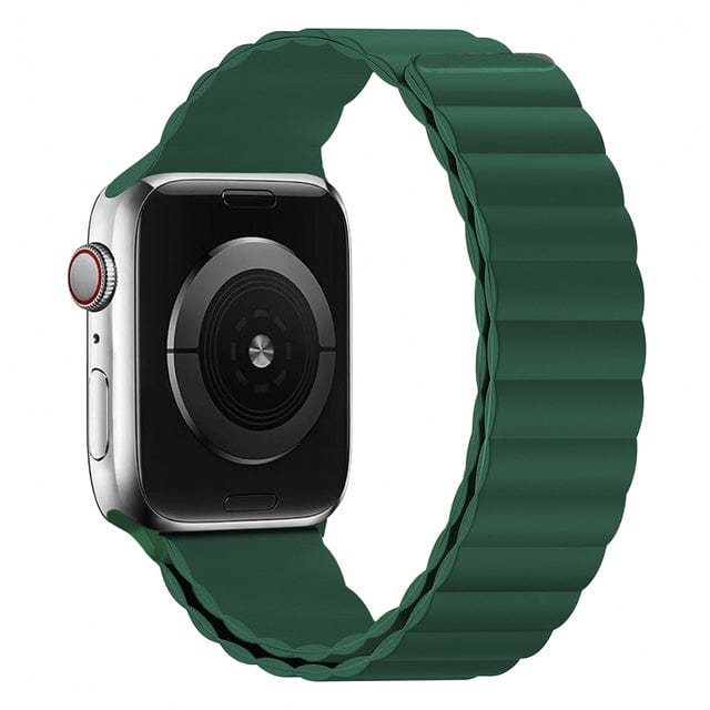 Magnetic Loop Sports Watch Band Dark Green / 38mm, 40mm & 41mm DP2205181S16