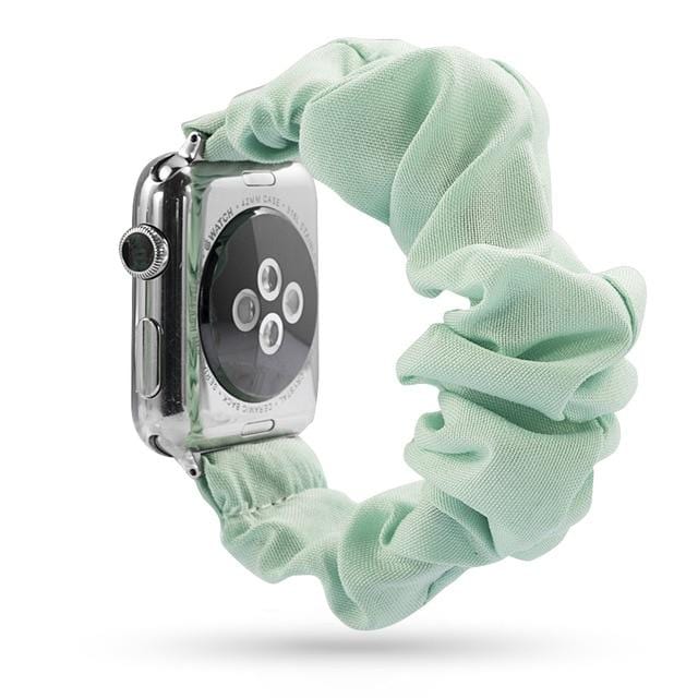 Scrunchie Watch Band Mint Green / 38mm, 40mm & 41mm DP191033S19