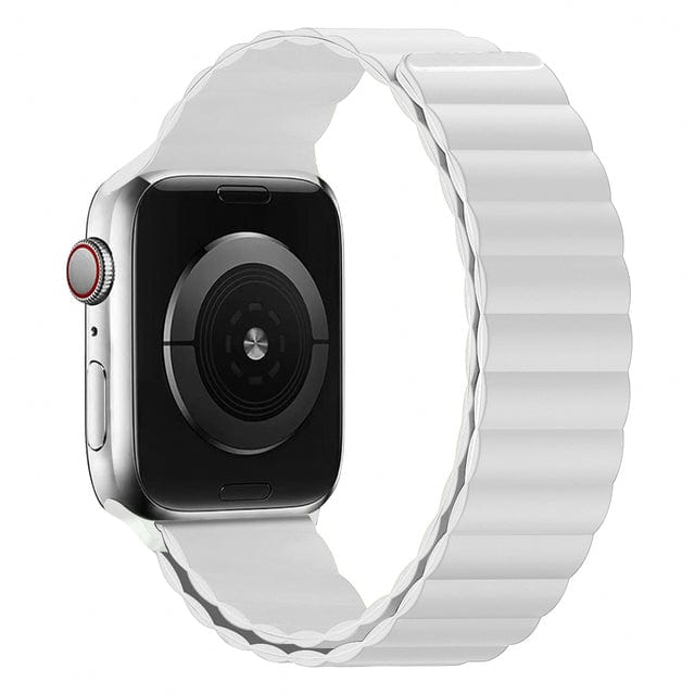 Magnetic Loop Sports Watch Band White / 38mm, 40mm & 41mm DP2205181S02