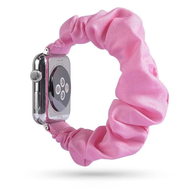 Scrunchie Watch Band Baby Pink / 38mm, 40mm & 41mm DP191033S22