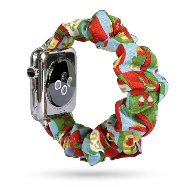 Scrunchie Watch Band Ho ho ho! / 38mm, 40mm & 41mm DP191033S28