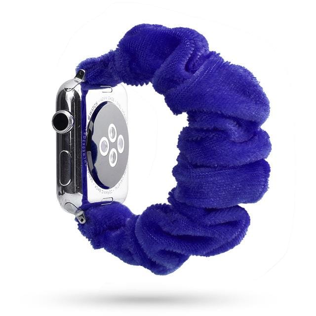 Scrunchie Watch Band Blue / 38mm, 40mm & 41mm DP191033S36