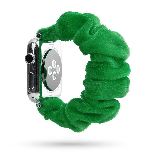 Scrunchie Watch Band Green / 38mm, 40mm & 41mm DP191033S37