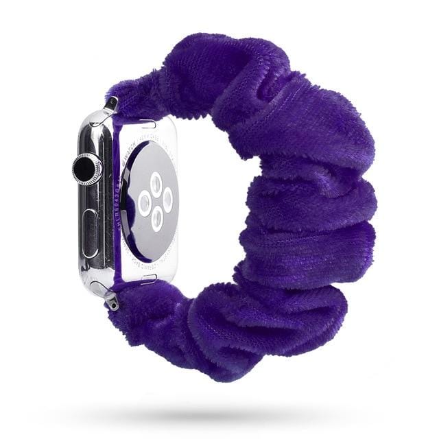 Scrunchie Watch Band Violet / 38mm, 40mm & 41mm DP191033S38