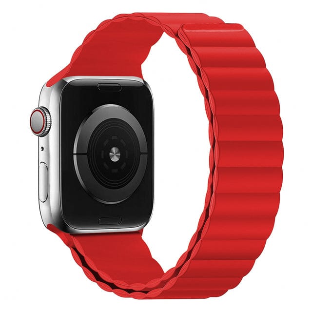 Magnetic Loop Sports Watch Band Red / 38mm, 40mm & 41mm DP2205181S04