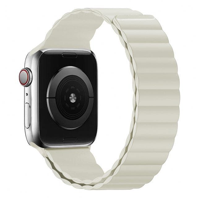 Magnetic Loop Sports Watch Band Dirty White / 38mm, 40mm & 41mm DP2205181S09