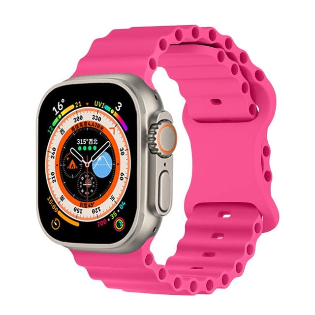 Tubular Sports Watch Band Hot Pink / 38mm, 40mm & 41mm DP2211171S12
