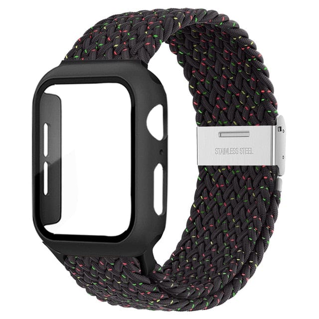 Braided Loop Watch Band With Case Stralight Black / 38mm DP2205161S05&DP191201S01