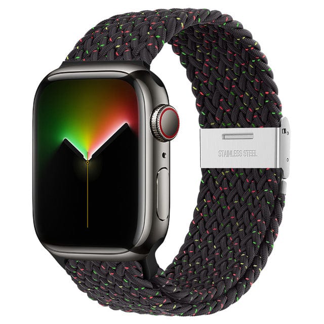 Braided Loop Watch Band Starlight Black / 38mm, 40mm & 41mm DP2205161S05