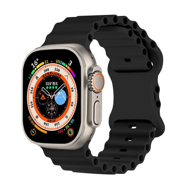Tubular Sports Watch Band Black / 38mm, 40mm & 41mm DP2211171S01
