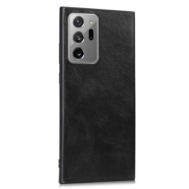 Slim Leather Case For Samsung Galaxy Galaxy S20 / Black W210220A-S20-Black