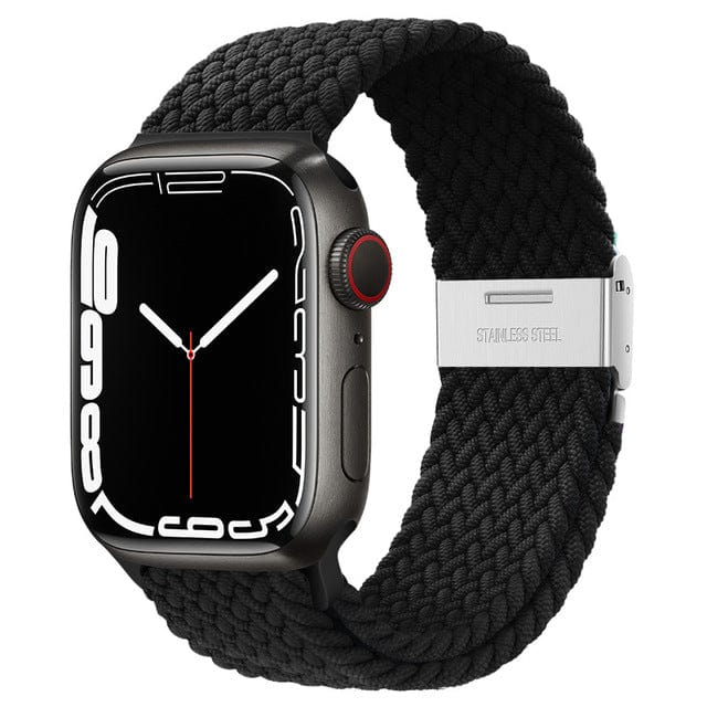 Braided Loop Watch Band Black / 38mm, 40mm & 41mm DP2205161S01