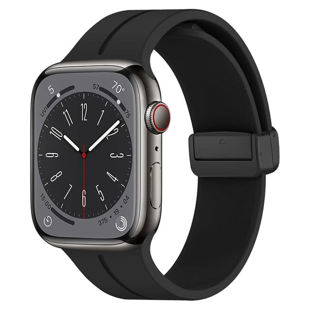 Magnetic Buckle Sports Watch Band Black / 38mm, 40mm & 41mm DP2211041S02