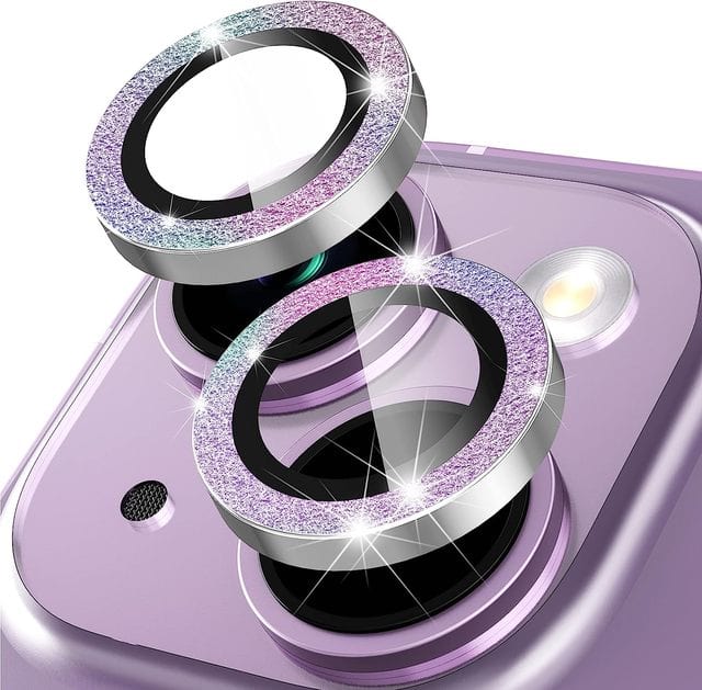 iPhone Camera Protector Bling Colorful / iPhone 11 CM20230403-A-01-iPhone 11-Bling Colorful