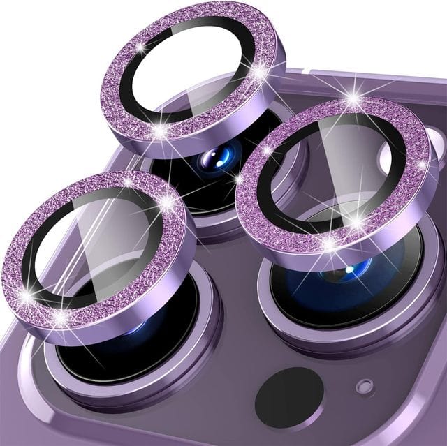 iPhone Camera Lens Protector Bling Purple / iPhone 11 Pro CM20230403-A-01-iPhone 11 Pro-Bling Purple