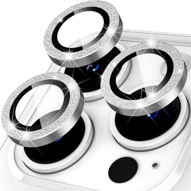 iPhone Camera Lens Protector Bling Silver / iPhone 11 Pro CM20230403-A-01-iPhone 11 Pro-Bling Silver