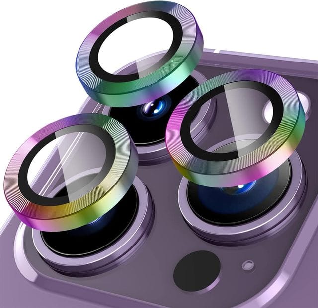 iPhone Camera Lens Protector Colorful / iPhone 11 Pro CM20230403-A-01-iPhone 11 Pro-CD Colorful