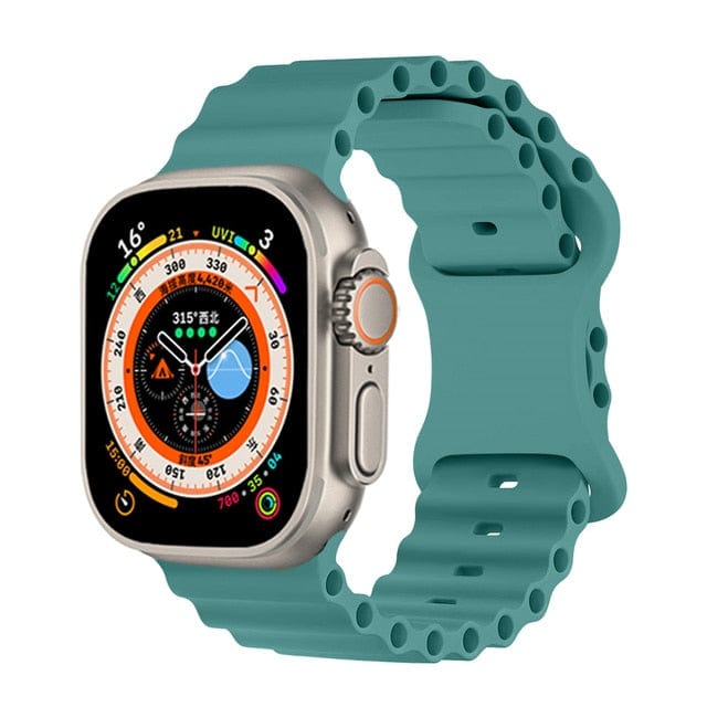 Tubular Sports Watch Band Teal / 38mm, 40mm & 41mm DP2211171S06