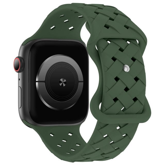Braided Sports Watch Band Dark Green / 38mm, 40mm & 41mm DP2306154S06