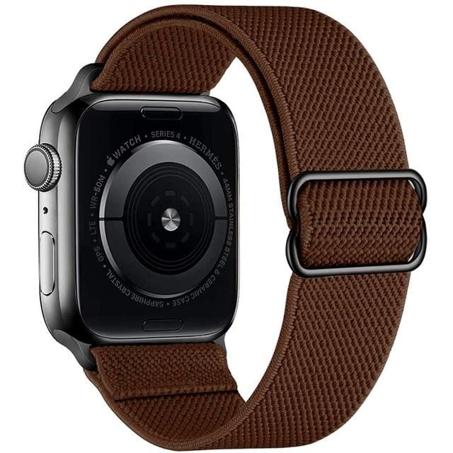 Adjustable Nylon Watch Band Coffee / 38mm, 40mm & 41mm DP2021204S04