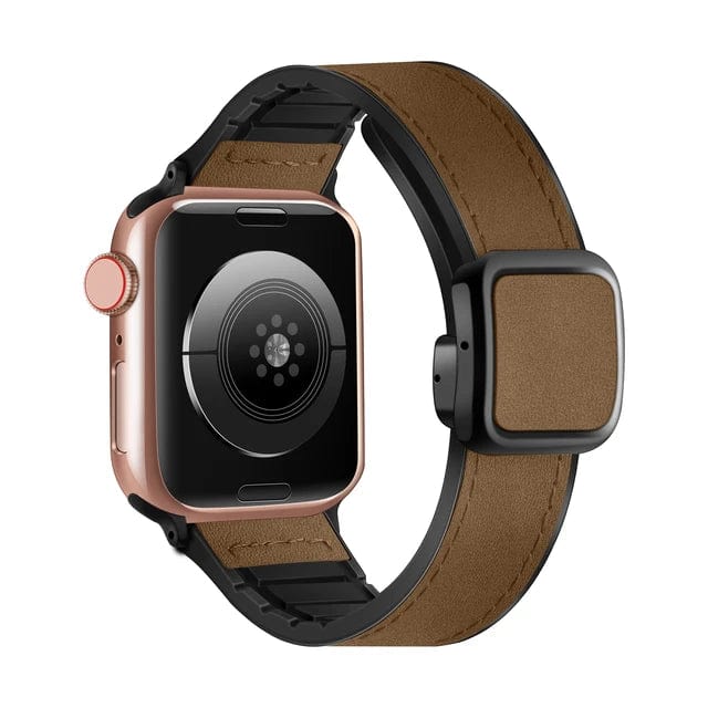 Leather Sport Watch Band Dark Brown / 38mm, 40mm & 41mm DP2312151S03
