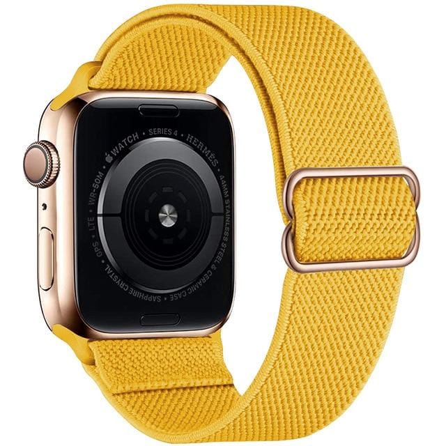 Adjustable Nylon Watch Band Yellow / 38mm, 40mm & 41mm DP2021204S08