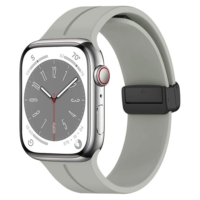 Magnetic Buckle Sports Watch Band Gray / 38mm, 40mm & 41mm DP2211041S05