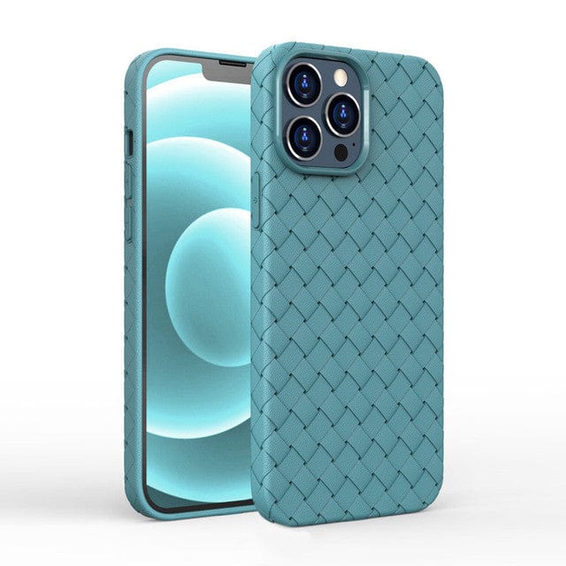 Braided Silicone Phone Case For iPhone 7/8 / Gray CM20220421-06-iPhone 7 8-Grey