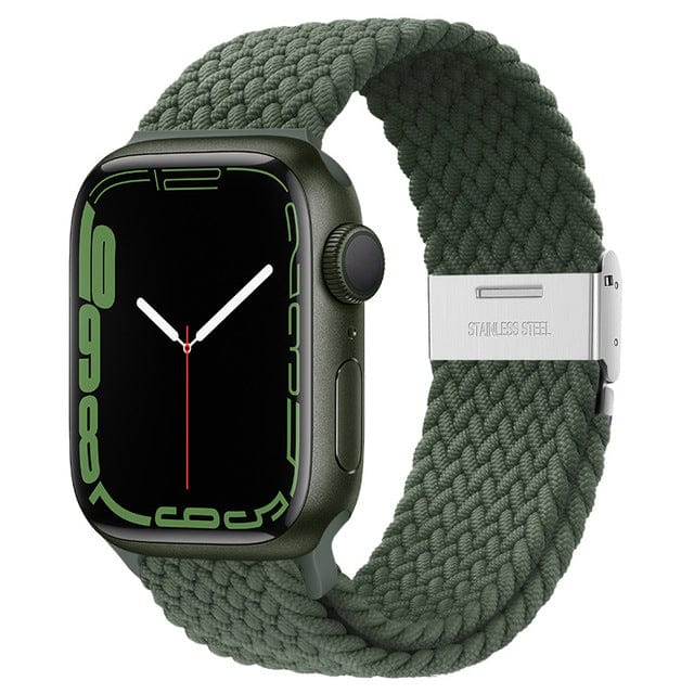 Braided Loop Watch Band Inverness Green / 38mm, 40mm & 41mm DP2205161S07
