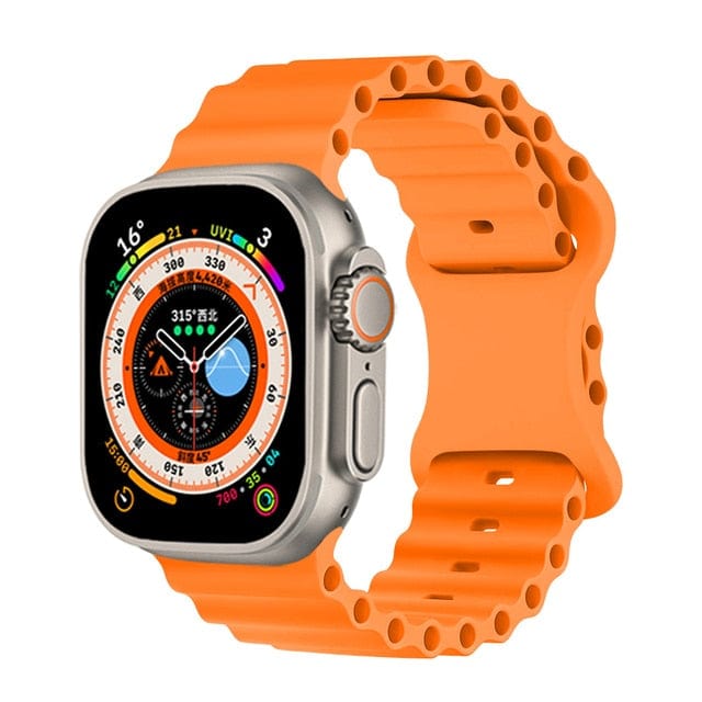 Tubular Sports Watch Band Orange / 38mm, 40mm & 41mm DP2211171S14