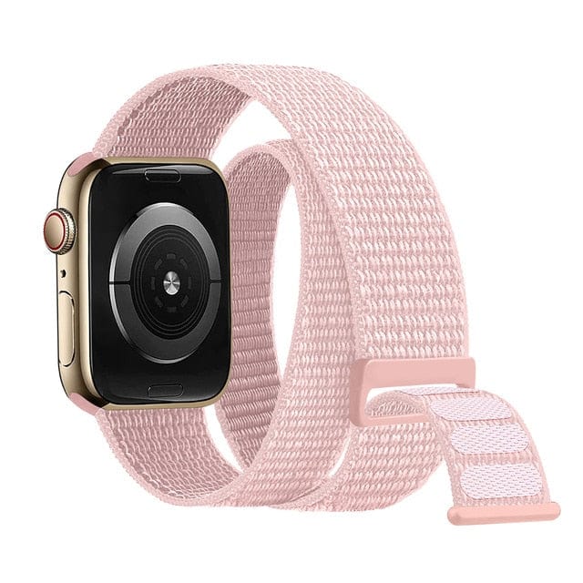 Double Tour Nylon Watch Band Baby Pink / 38mm, 40mm & 41mm DP2208291S07