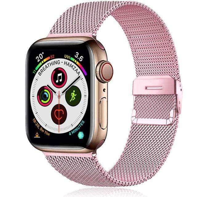 Milanese Stainless Steel Watch Band Pink Gold / 38mm, 40mm & 41mm DP20923S05