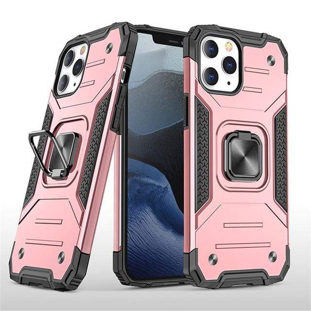 Magnetic Shockproof Phone Case iPhone 6 / Pink Y10142-Pink-ForiPhone6
