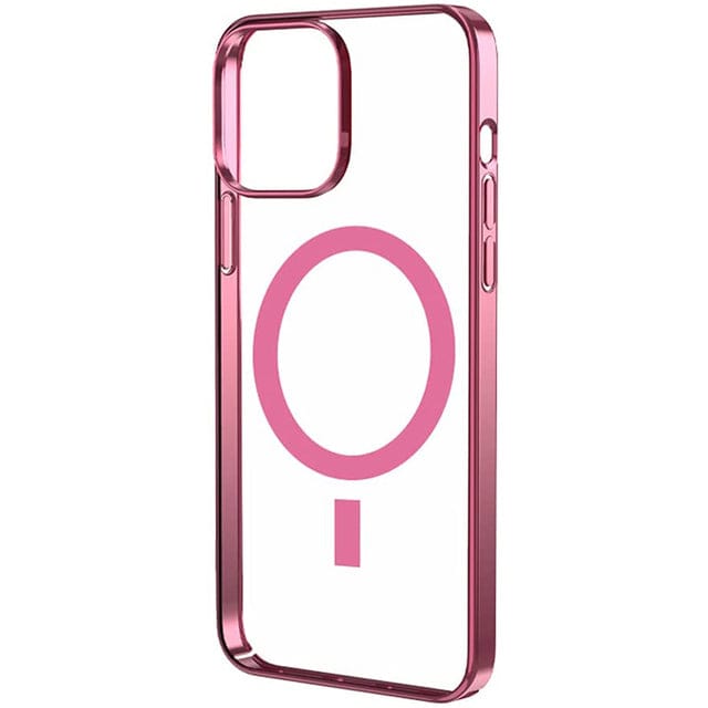 Chrome Plated Magnetic Phone Case iPhone 13 Mini / Pink CM20220418-A-01-iPhone 13 mini-Rose Gold
