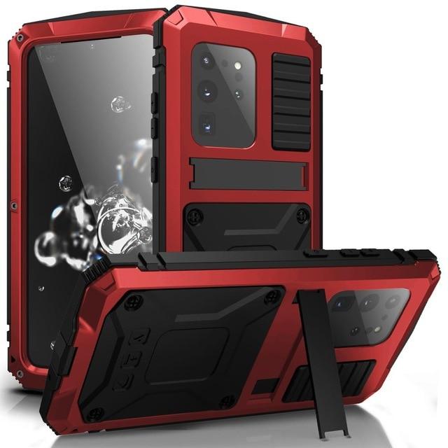 Heavy Duty Case with Kickstand For Samsung Galaxy Samsung S20 Plus / Red C2020040502-3