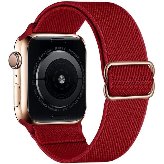Adjustable Nylon Watch Band Red / 38mm, 40mm & 41mm DP2021204S12