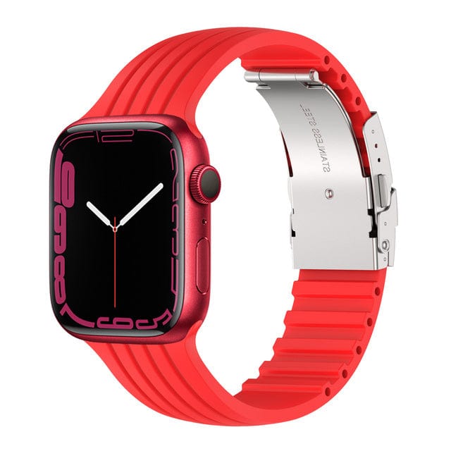 Buckle Sports Watch Band Red / 38mm, 40mm & 41mm DP2205231S05