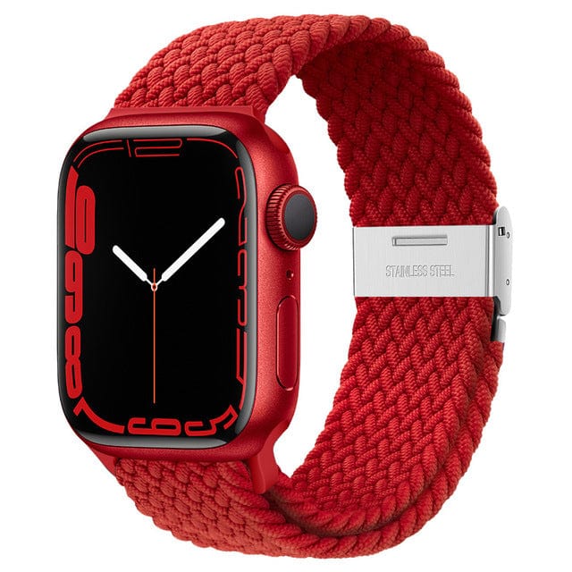 Braided Loop Watch Band Red / 38mm, 40mm & 41mm DP2205161S06