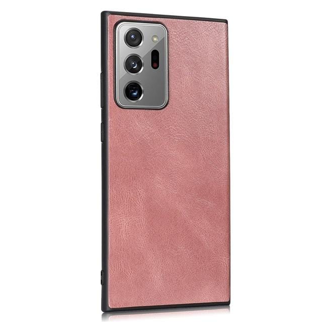 Slim Leather Case For Samsung Galaxy Galaxy S20 / Rose Gold W210220A-S20-RoseGold