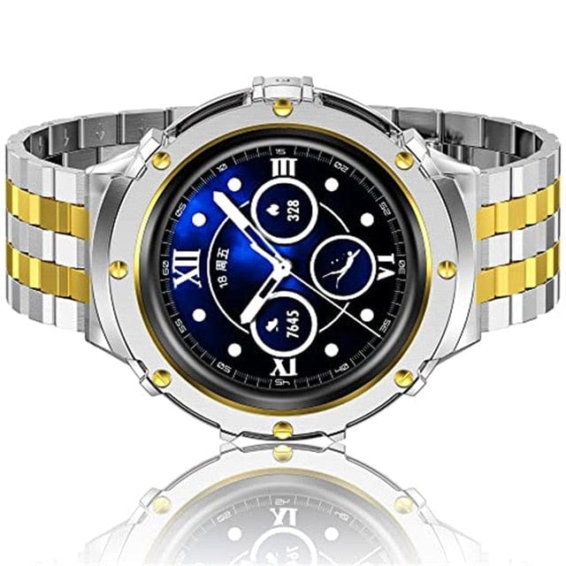 Stainless Steel Watch Band For Samsung Silver Gold / Galaxy Watch5 Pro (45mm) DX2304251A05