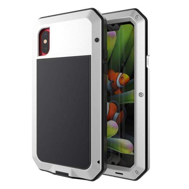 Tough Case For iPhone - Heavy Duty Apple Phone Cover, iPhone 11 Pro / Silver Tough Case For iPhone - Heavy Duty Apple Phone Cover, iPhone 11 Pro / Silver