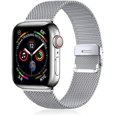Milanese Stainless Steel Watch Band Silver / 38mm, 40mm & 41mm DP20923S01