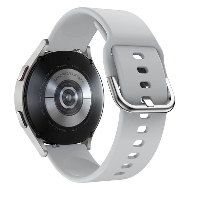 Silicone Sports Watch Band For Samsung Gray / 20mm DS191111S07