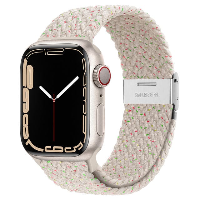 Braided Loop Watch Band Starlight Cream / 38mm, 40mm & 41mm DP2205161S14