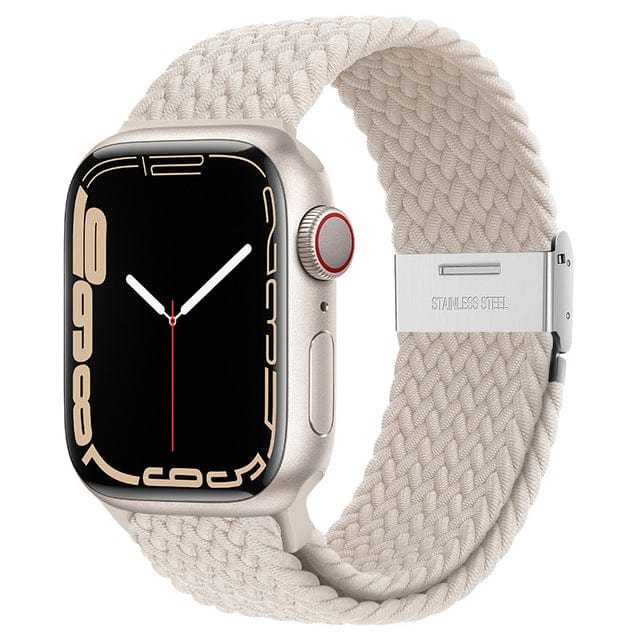 Braided Loop Watch Band Cream / 38mm, 40mm & 41mm DP2205161S13